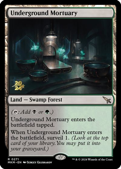 Underground Mortuary card art