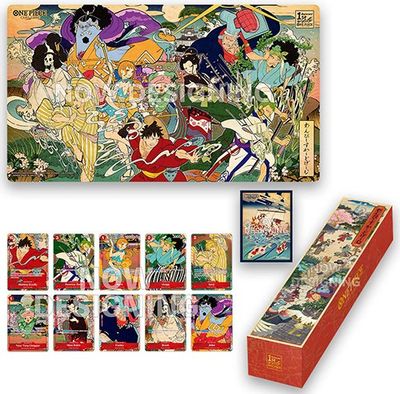 One Piece Card Game: English Version 1st Anniversary Set (Sealed Promotional Bundle) card art