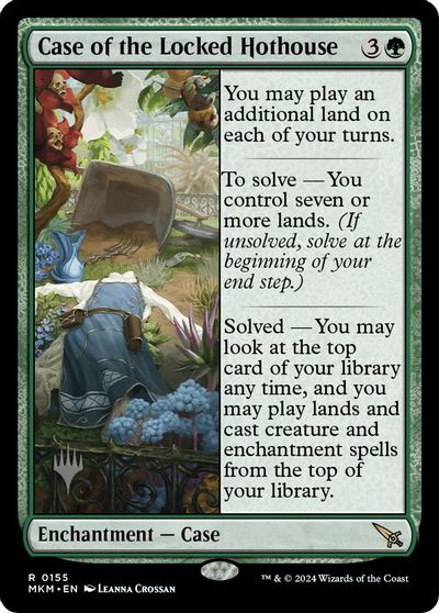 Case of the Locked Hothouse card art