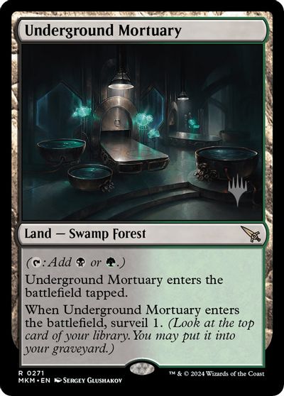 Underground Mortuary card art