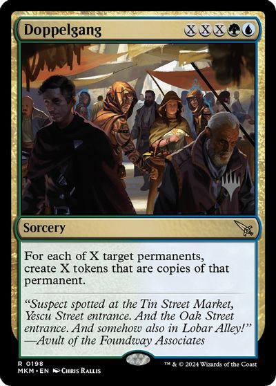 Doppelgang card art