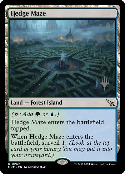 Hedge Maze card art