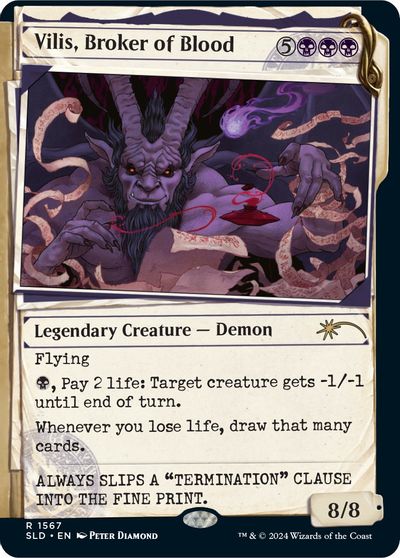 Vilis, Broker of Blood card art
