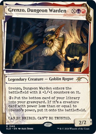 Grenzo, Dungeon Warden card art