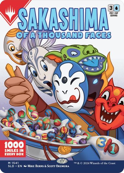 Sakashima of a Thousand Faces card art