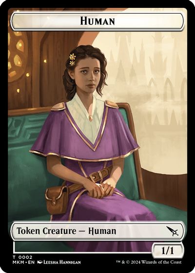 Human Token card art