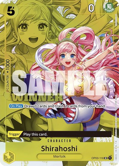 Shirahoshi (Winner Pack Vol. 6) card art