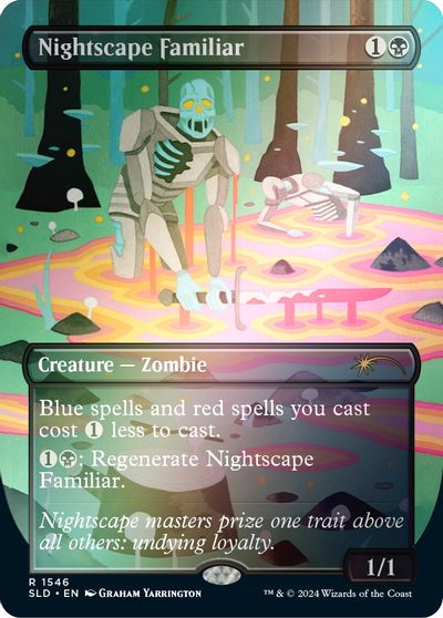 Nightscape Familiar (Rainbow Foil) card art