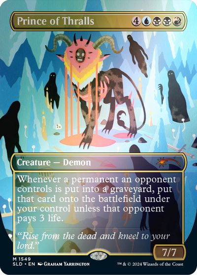 Prince of Thralls (Rainbow Foil) card art