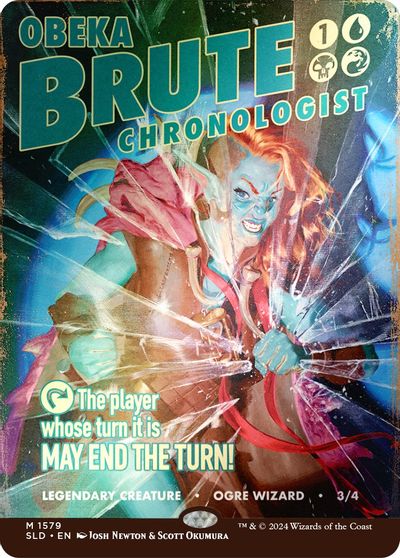 Obeka, Brute Chronologist (Rainbow Foil) card art