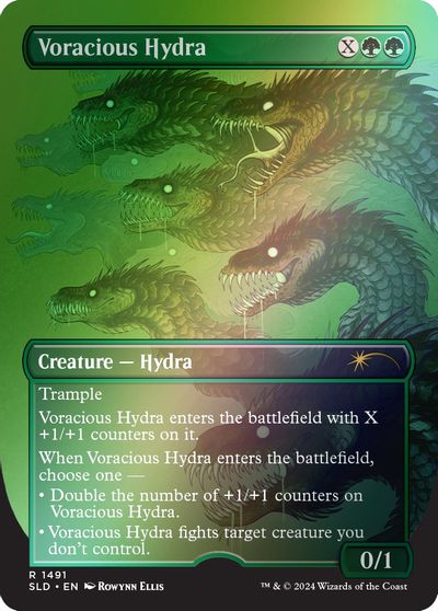 Voracious Hydra (Rainbow Foil) card art