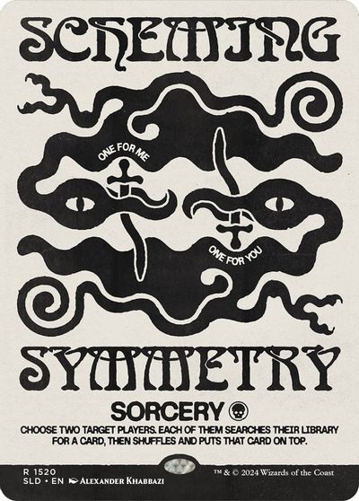 Scheming Symmetry (1520) card art