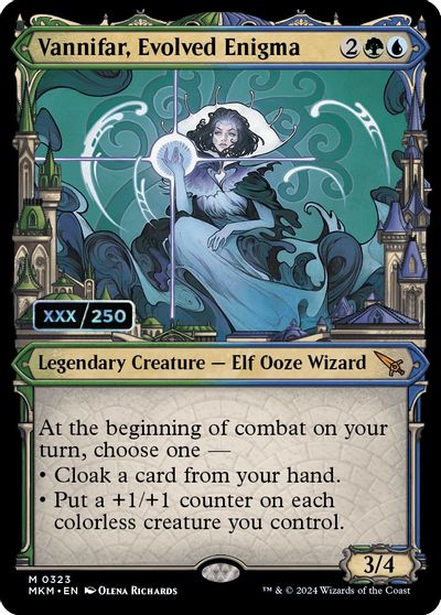 Vannifar, Evolved Enigma (Serial Numbered) card art