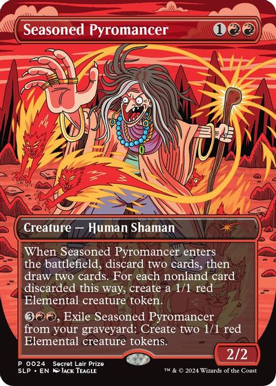 Seasoned Pyromancer card art