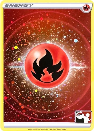 Fire Energy (Prize Pack Series 3) (Cosmos Holo) card art
