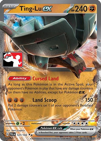 Ting-Lu ex - 127/193 card art