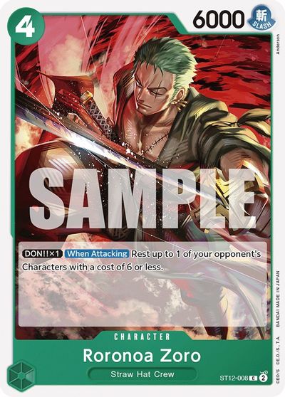Roronoa Zoro card art