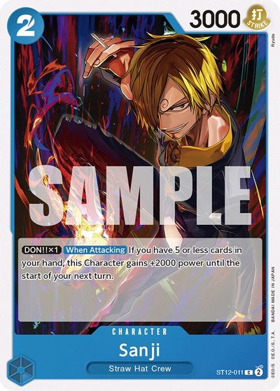Sanji card art