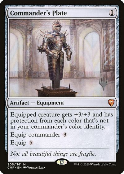 Commander's Plate card art