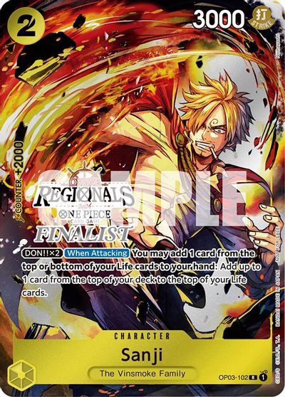 Sanji (Online Regional 2024) [Finalist] card art