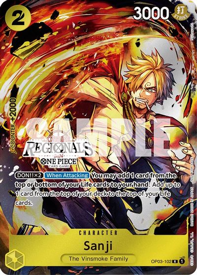 Sanji (Offline Regional 2024) [Participant] card art