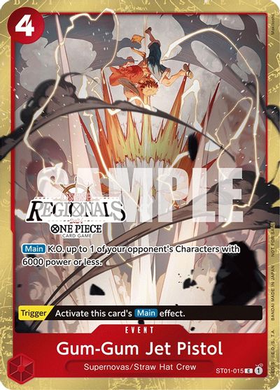Gum-Gum Jet Pistol (Online Regional 2024) [Participant] card art