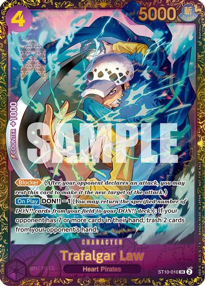Trafalgar Law - ST10-010 card art