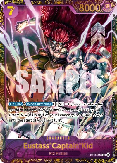 Eustass"Captain"Kid - ST10-013 card art