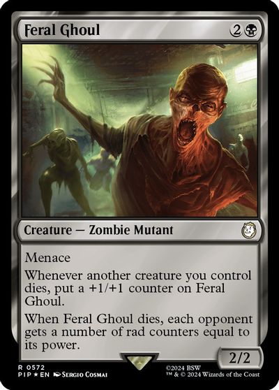 Feral Ghoul (Surge Foil) card art