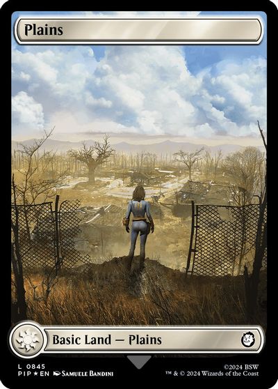 Plains (0845) (Surge Foil) card art