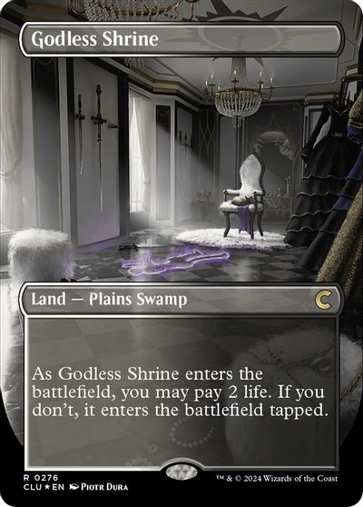Godless Shrine (Borderless) card art