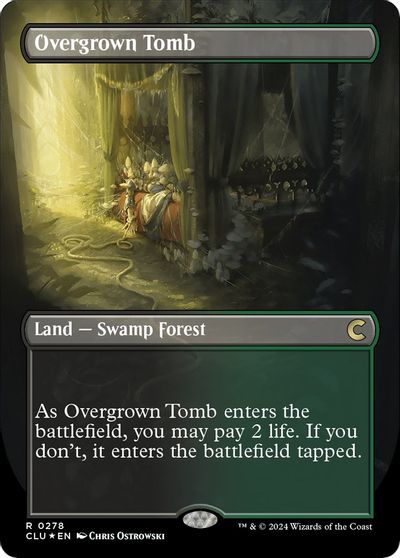 Overgrown Tomb (Borderless) card art