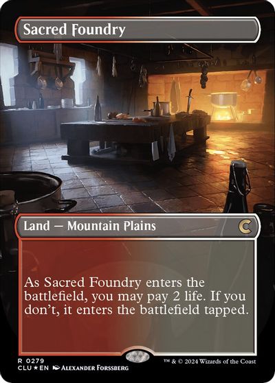 Sacred Foundry (Borderless) card art