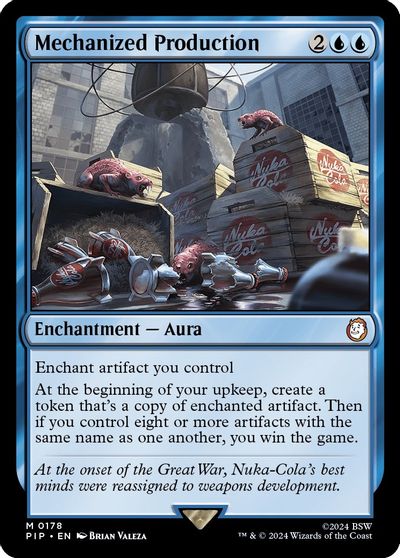 Mechanized Production card art