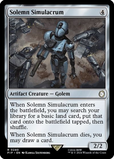 Solemn Simulacrum card art