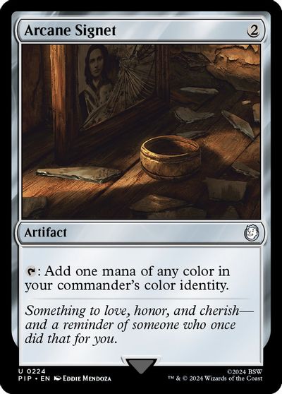 Arcane Signet card art