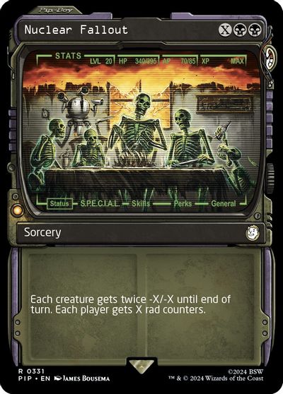Nuclear Fallout (Showcase) card art