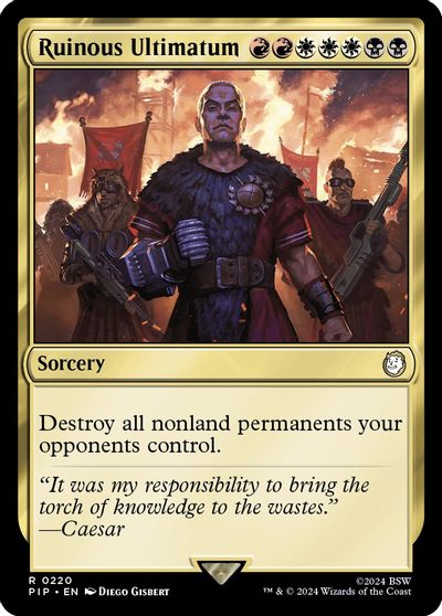 Ruinous Ultimatum card art