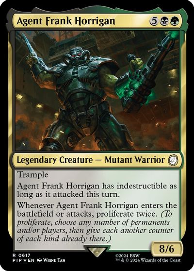 Agent Frank Horrigan (Surge Foil) card art