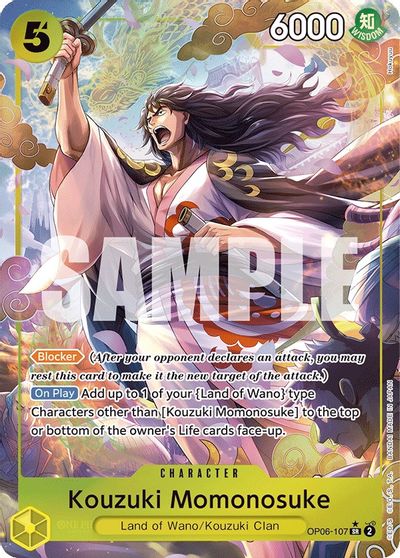 Kouzuki Momonosuke (Alternate Art) card art