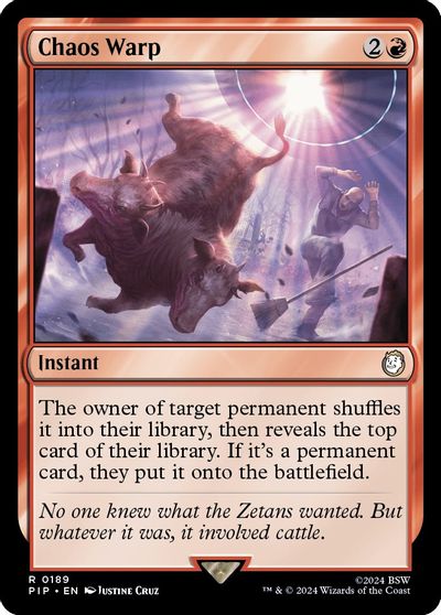 Chaos Warp card art