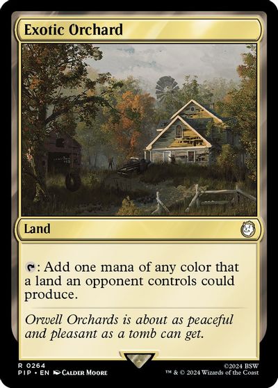Exotic Orchard card art