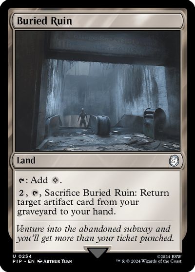 Buried Ruin card art