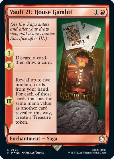 Vault 21: House Gambit (Surge Foil) card art