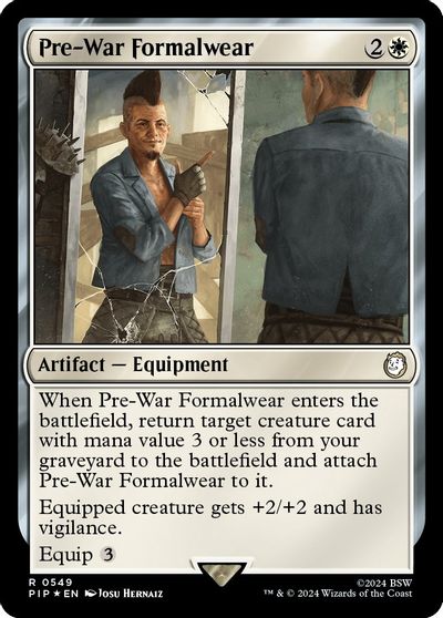 Pre-War Formalwear (Surge Foil) card art
