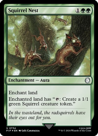 Squirrel Nest (Surge Foil) card art