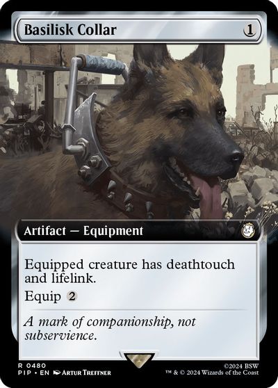 Basilisk Collar (Extended Art) card art