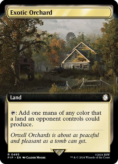 Exotic Orchard (Extended Art) card art