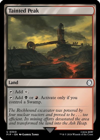 Tainted Peak card art