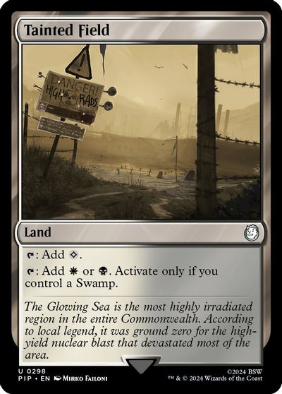 Tainted Field card art